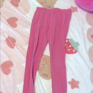 Kids Pink Leggings
